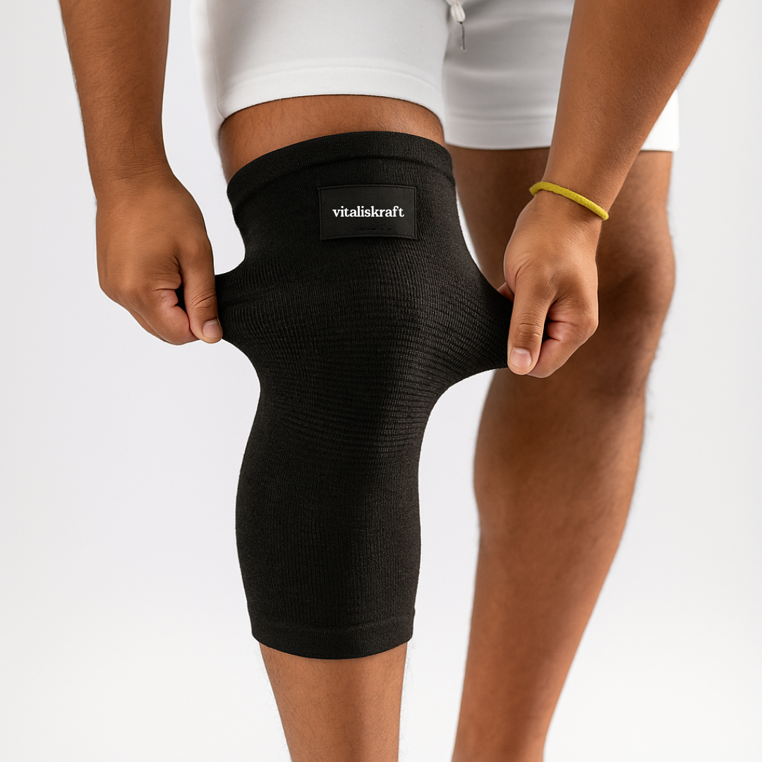 Premium Bambus-Kniebandage
